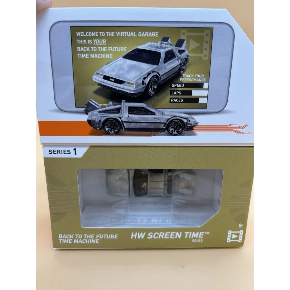 Hot Wheels iD Back To The Future DeLOREAN TIME MACHINE Limited Run - NEW -SEALED